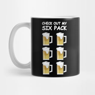 Check Out My Six Pack - Funny Beer Version Mug